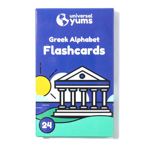 Greek Alphabet Flashcards