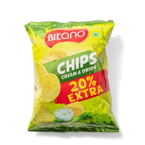 Bikano Chips Cream &amp; Onion