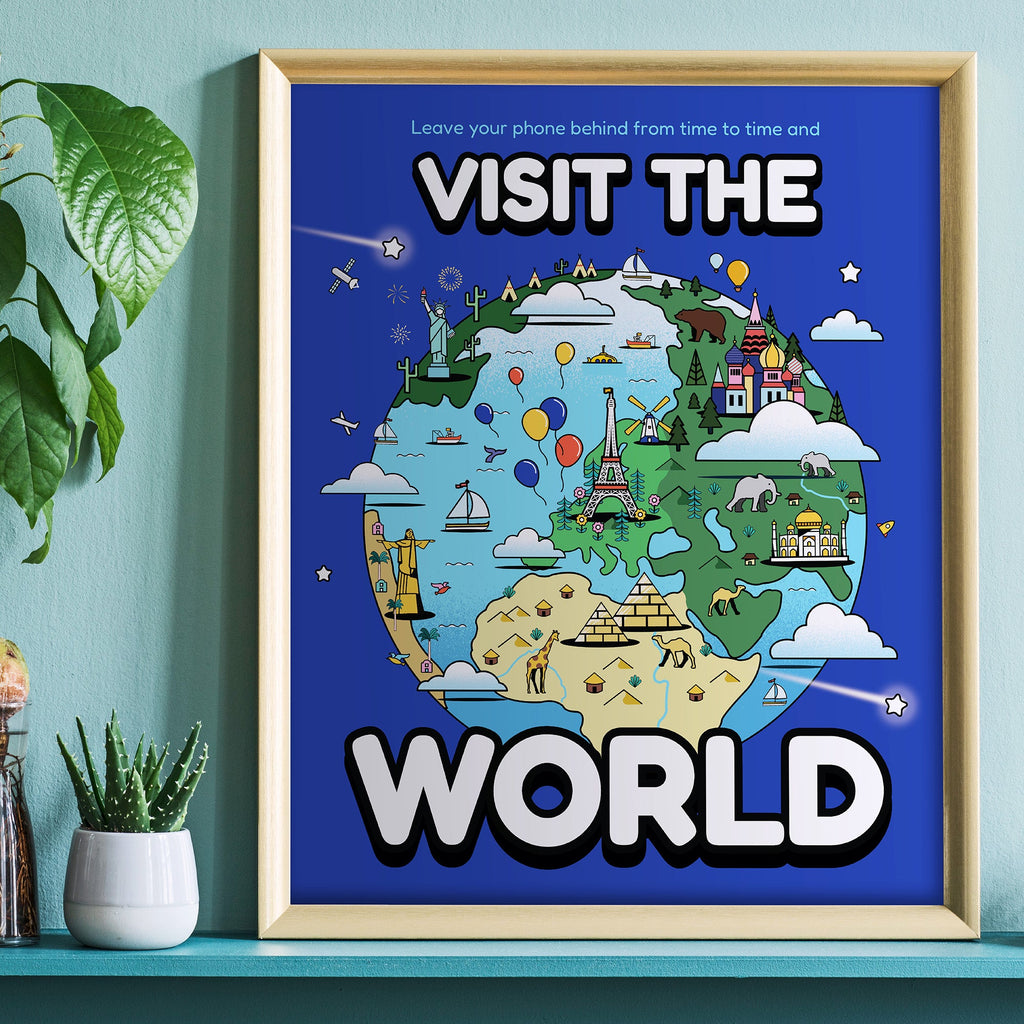 Visit the World Poster
